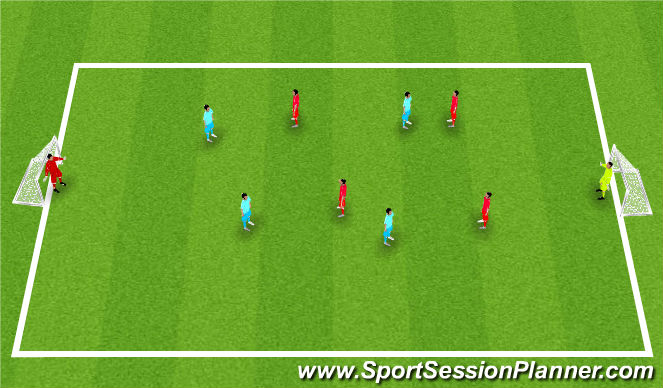 Fútbol Ejercicio del Plan de Sesiones (Color): Screen 3
