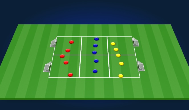 Football/Soccer Session Plan Drill (Colour): skill based 