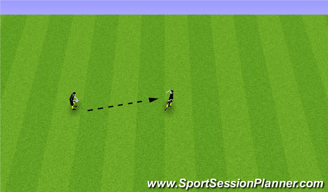 Football/Soccer Session Plan Drill (Colour): Individual