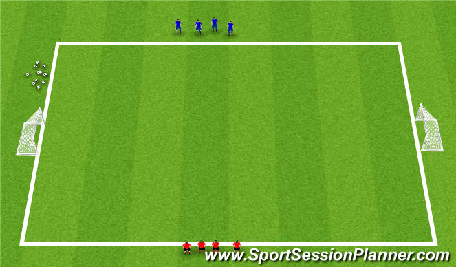 Football/Soccer Session Plan Drill (Colour): Activity 2: Numbers Game