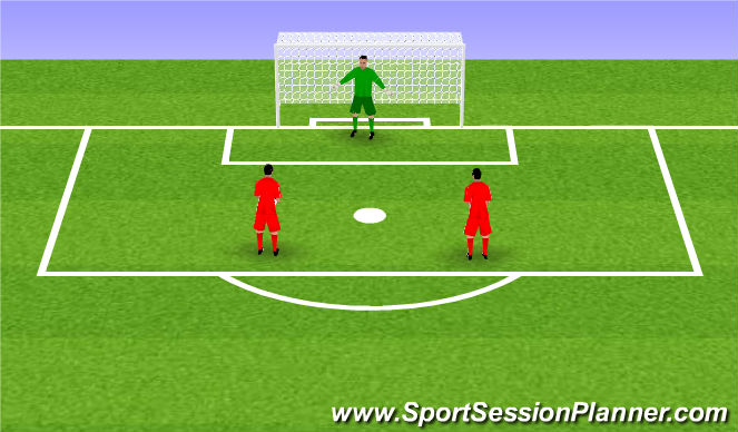 Football/Soccer Session Plan Drill (Colour): Screen 1
