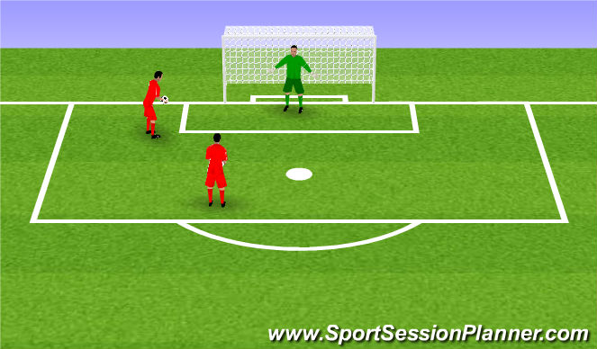 Football/Soccer Session Plan Drill (Colour): Screen 3