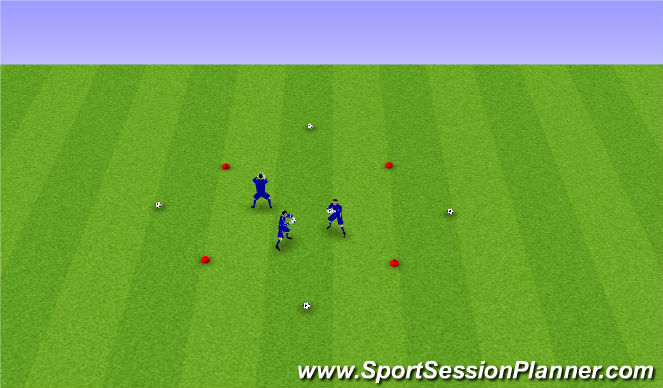 Football/Soccer Session Plan Drill (Colour): Pantalla 1