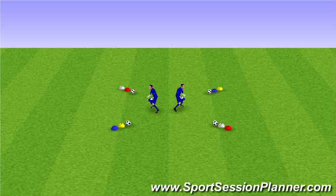 Football/Soccer Session Plan Drill (Colour): Pantalla 4