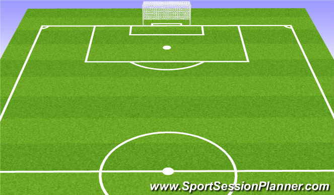 Football/Soccer Session Plan Drill (Colour): Screen 3