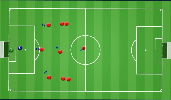 Football/Soccer Session Plan Drill (Colour): Screen 1