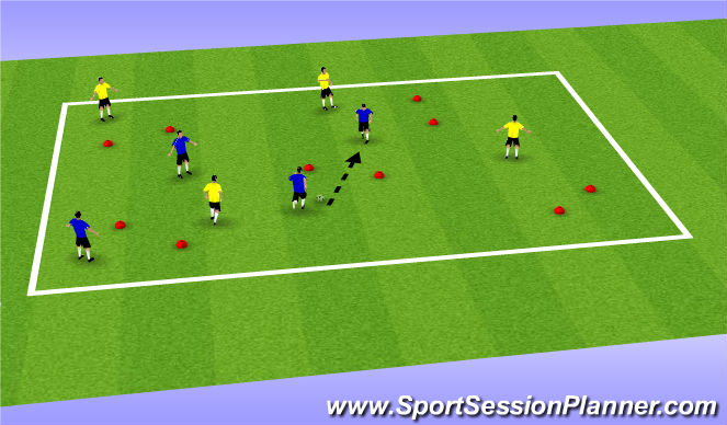 Football/Soccer Session Plan Drill (Colour): James F.