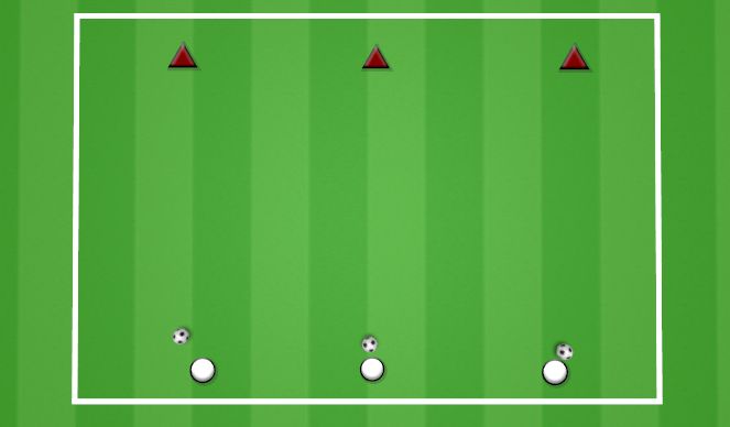 Football/Soccer Session Plan Drill (Colour): PASSING IN PAIRS