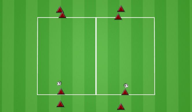 Football/Soccer Session Plan Drill (Colour): GERMAN PASSING