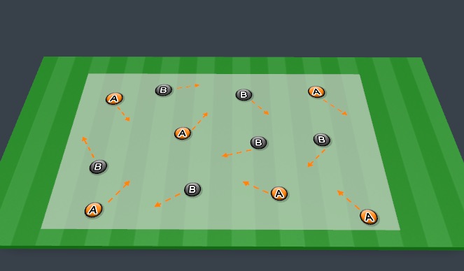 Football/Soccer Session Plan Drill (Colour): Screen 1