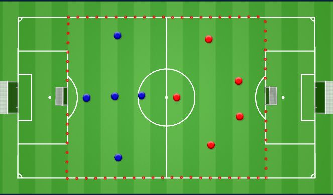 Football/Soccer Session Plan Drill (Colour): Screen 1