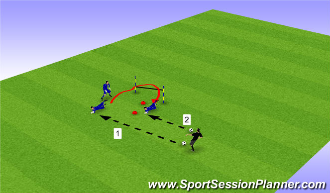 Football/Soccer Session Plan Drill (Colour): Pantalla 3