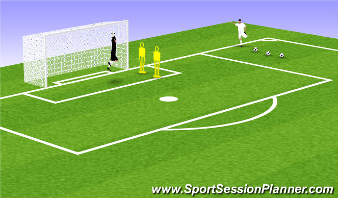 Football/Soccer Session Plan Drill (Colour): Screen 2