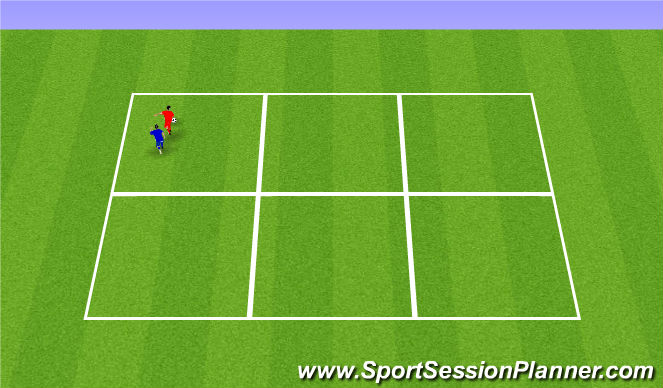 Football/Soccer Session Plan Drill (Colour): Sheilding