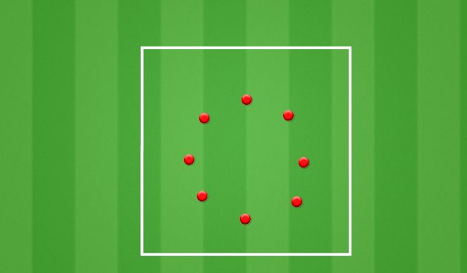 Football/Soccer Session Plan Drill (Colour): Training Cool Down