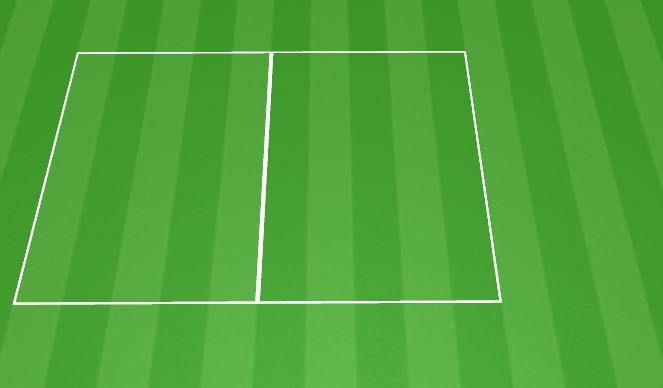 Football/Soccer Session Plan Drill (Colour): First Hour Player