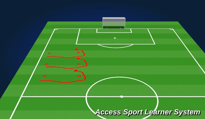 Football/Soccer Session Plan Drill (Colour): Screen 1