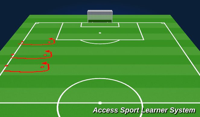Football/Soccer Session Plan Drill (Colour): Screen 1
