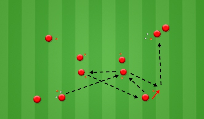 Football/Soccer Session Plan Drill (Colour): Screen 1