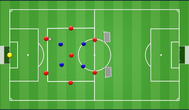Football/Soccer Session Plan Drill (Colour): Screen 1