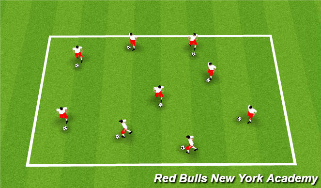 Football/Soccer Session Plan Drill (Colour): Main Theme 2