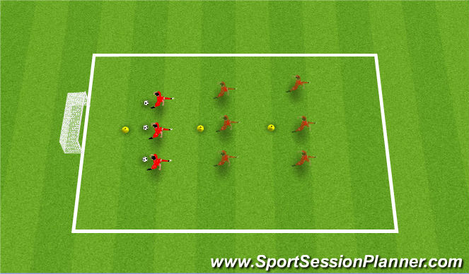 Football/Soccer Session Plan Drill (Colour): Mesh