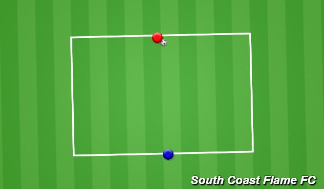 Football/Soccer Session Plan Drill (Colour): Ball Mastery