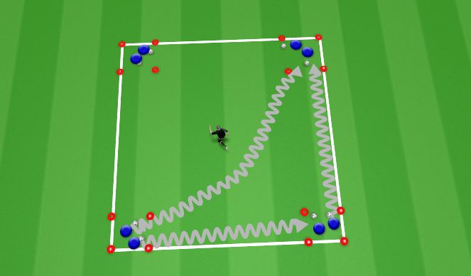Football/Soccer Session Plan Drill (Colour): Screen 1