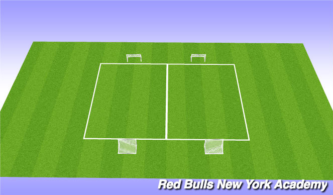 Football/Soccer Session Plan Drill (Colour): Free play