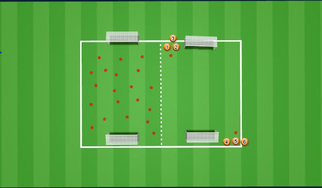 Football/Soccer Session Plan Drill (Colour): Screen 5