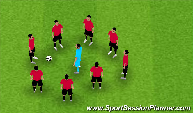 Football/Soccer Session Plan Drill (Colour): Screen 6