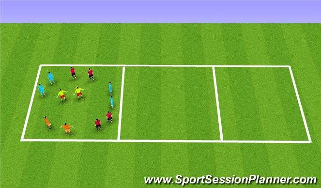 Football/Soccer Session Plan Drill (Colour): Screen 7