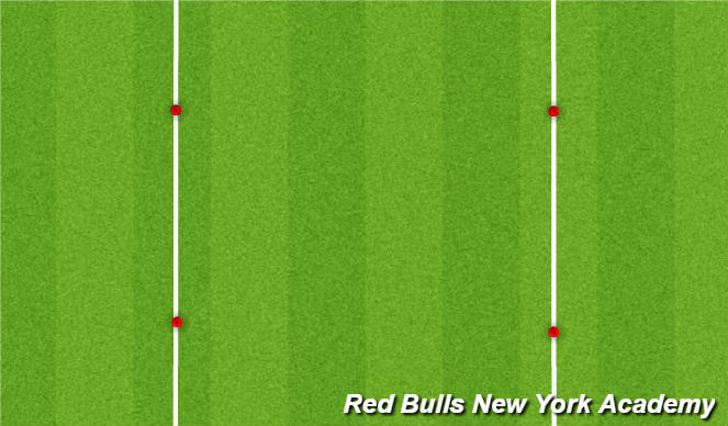 Football/Soccer Session Plan Drill (Colour): Warmup