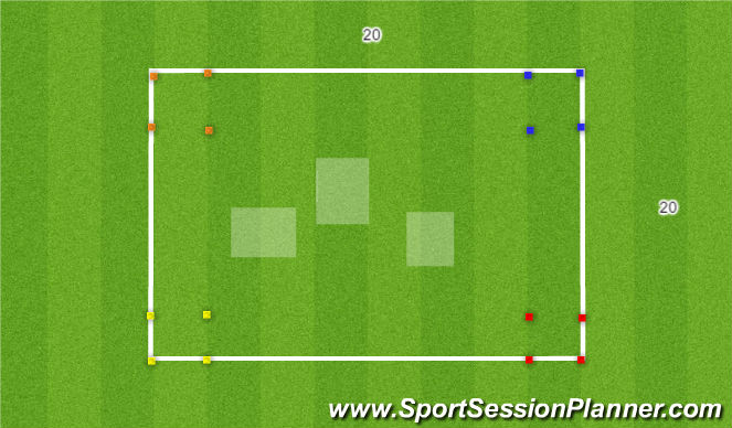 Football/Soccer Session Plan Drill (Colour): Cars