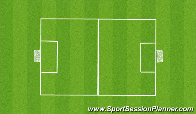 Football/Soccer Session Plan Drill (Colour): Screen 1