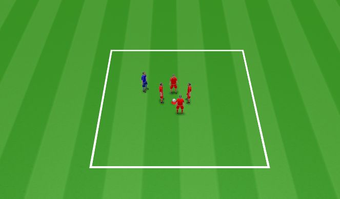Football/Soccer Session Plan Drill (Colour): Screen 1