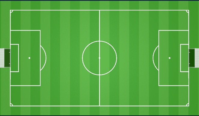 Football/Soccer Session Plan Drill (Colour): GdB vs. Kiel