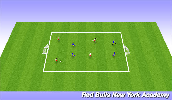Football/Soccer Session Plan Drill (Colour): Match