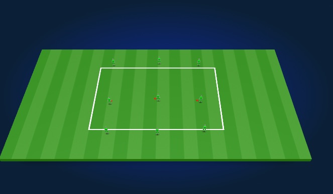 Football/Soccer Session Plan Drill (Colour): Screen 1