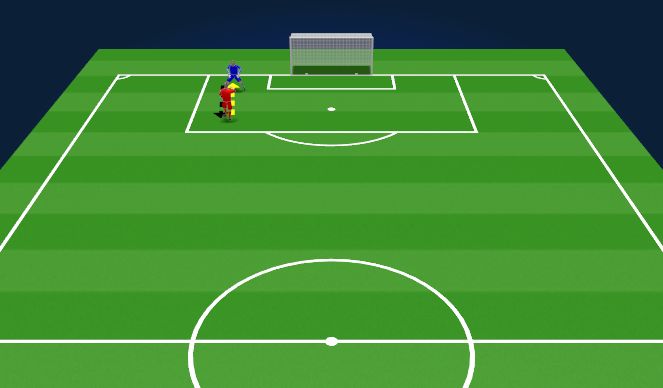 Football/Soccer Session Plan Drill (Colour): Passing + Random Finish