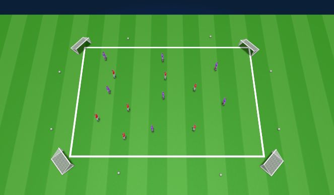 Football/Soccer Session Plan Drill (Colour): Throw In Possession Game