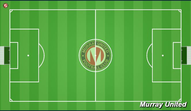 Football/Soccer Session Plan Drill (Colour): Warm-Up (FIFA 11)