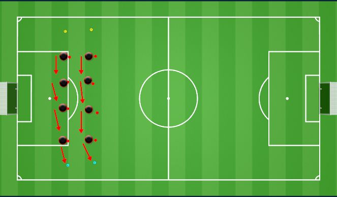 Football/Soccer Session Plan Drill (Colour): Screen 1