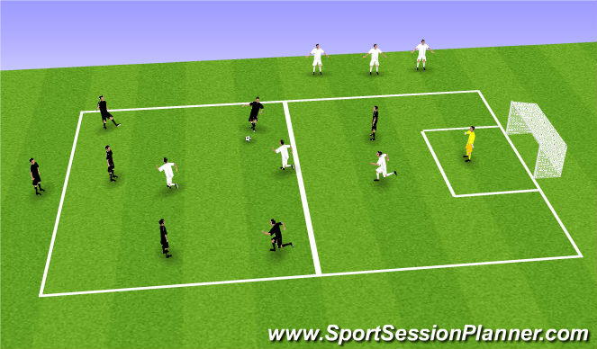 Football/Soccer Session Plan Drill (Colour): GRP options