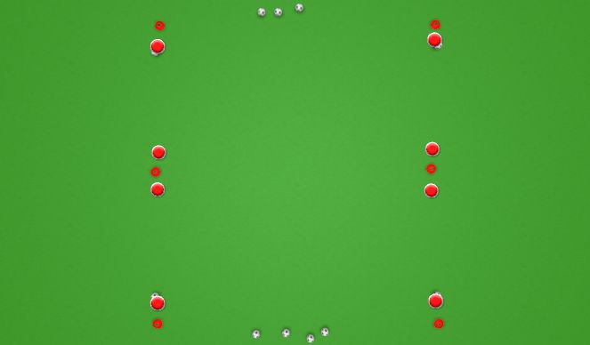 Football/Soccer Session Plan Drill (Colour): Technique