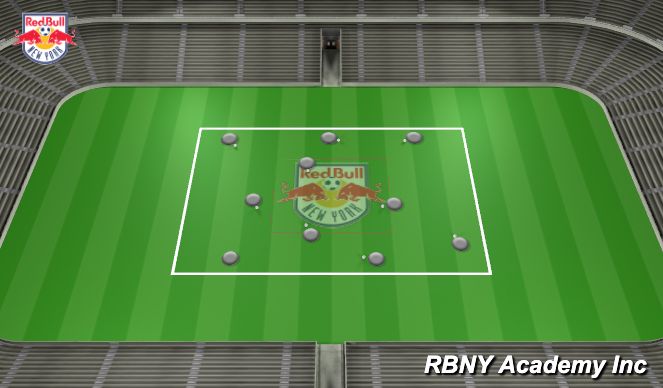 Football/Soccer Session Plan Drill (Colour): Introduction