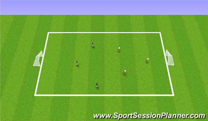 Football/Soccer Session Plan Drill (Colour): Game