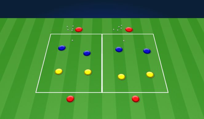 Football/Soccer Session Plan Drill (Colour): BDL - Drill