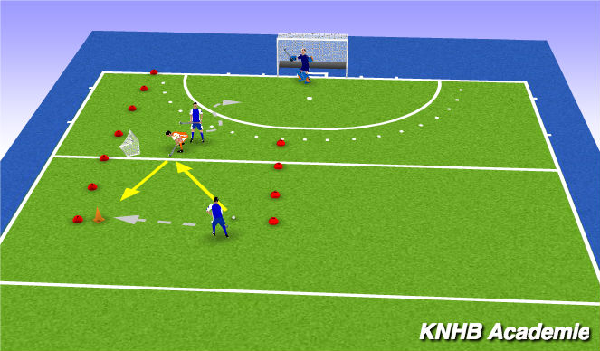 Hockey Ejercicio del Plan de Sesiones (Color): Screen 1