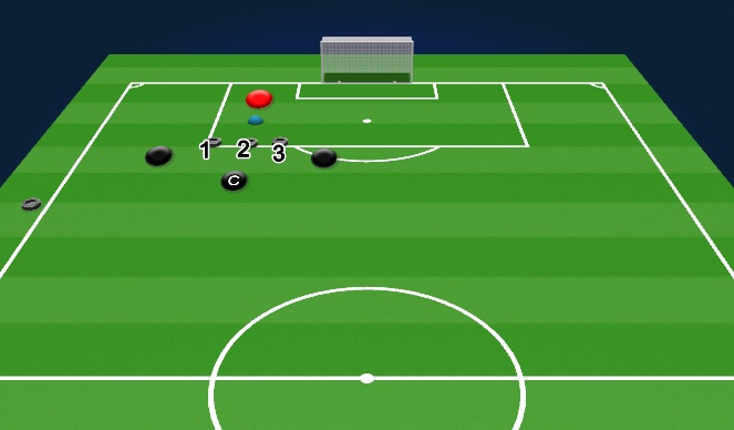 Football/Soccer Session Plan Drill (Colour): WUP 